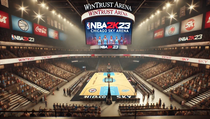 nba 2k23 chicago sky arena