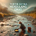 tertib ketika mendulang emas