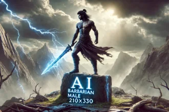AI Barbarian Male 210x330